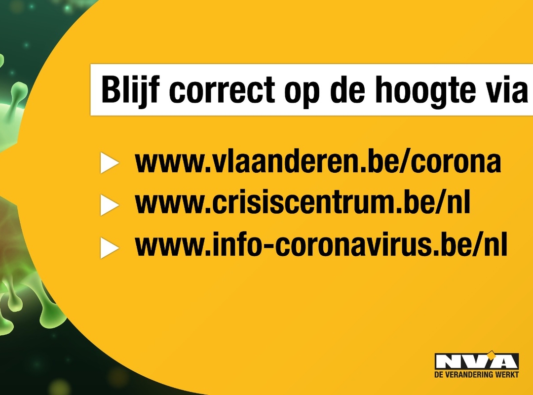 Corona: blijf op de hoogte